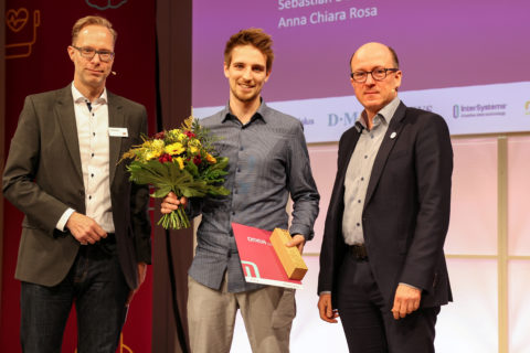 Towards entry "Congratulations to Marius Oßwald, who won first prize in the DMEA 2022 Newcomer Award for his master’s thesis"